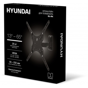 Кронштейн для телевизора Hyundai GL-R4 черный 13
